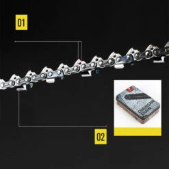 CATHERINE Tronçonneuse ÉLectrique Sans Fil Chaîne De Scie Pour La Coupe Du Bois Branches D'arbres ÉLagage Cour Jardinage(3/8 Tronçonneuse, 16", 57 Nœuds) -Tronçonneuse et accessoire Soldes 2022 65031230 2