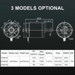 LIFCAUSAL D3548 Out Runner Moteur Brushless Pour Drone Avion à Voilure Fixe RC Jouet RC Moteur Électrique 1100KV 11 LIFCAUSAL D3548 Out Runner Moteur Brushless Pour Drone Avion à Voilure Fixe RC Jouet RC Moteur Électrique 1100KV -Tronçonneuse et accessoire Soldes 2022 65275360 5