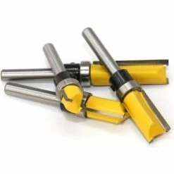 OSQI Ensemble De Mèches De Toupie De Modèle De Modèle De Garniture Affleurante De 1/2"de Diamètre Ensemble De Coupe De Fraisage De Palier En Bois Avec Embout De Garniture Affleurante De Tige De 1/4 Pouce -Tronçonneuse et accessoire Soldes 2022 65502635 3