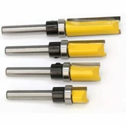 OSQI Ensemble De Mèches De Toupie De Modèle De Modèle De Garniture Affleurante De 1/2"de Diamètre Ensemble De Coupe De Fraisage De Palier En Bois Avec Embout De Garniture Affleurante De Tige De 1/4 Pouce -Tronçonneuse et accessoire Soldes 2022 65502635 5