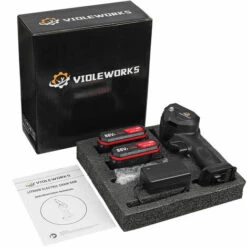 AUGIENB Scie à Chaine Scie à Buche Tron?onneuse à Batterie à Batterie élagueuse Sans Fil électrique 1080W 4" 18V Avec 2 Batteries 2900Mah -Tronçonneuse et accessoire Soldes 2022 65600460 3