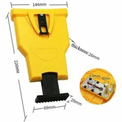 DONTODENT Affûteur De Dents De Tronçonneuse Kit De Chaîne De Scie Affûteur D'outils De Travail Du Bois Professionnel Et Meule 3 Pièces -Tronçonneuse et accessoire Soldes 2022 65607553 2