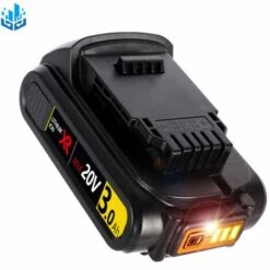 ONEVAN Batterie De Remplacement Au Lithium-ion 20V 3000mah Pour Perceuse électrique Sans Fil Dewalt