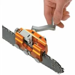LIFCAUSAL Chaînes De Tronçonneuse En Alliage D'aluminium Portables Chaînes D'outils De Meulage Gabarit D'affûtage Maison Affûteuse De Chaînes à Main -Tronçonneuse et accessoire Soldes 2022 65639126 3