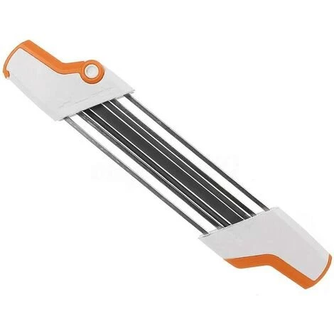 EINEMGELD Affûteuse De Lime à Chaîne De Tronçonneuse En Métal 2 En 1 Facile 0,325"4,8 Mm Remplacer 3 EINEMGELD Affûteuse De Lime à Chaîne De Tronçonneuse En Métal 2 En 1 Facile 0,325"4,8 Mm Remplacer