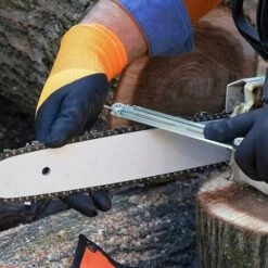 DONTODENT Affûteur De Tronçonneuse Professionnel 10 Pièces, Kit D'affûtage De Chaîne Avec Lime Ronde 4.0-4.8 - 5.5 Mm -Tronçonneuse et accessoire Soldes 2022 65955718 4