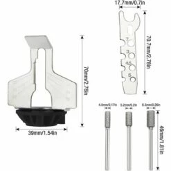 GrooFoo Affûtage Tronçonneuse, Kit Affutage Chaine Tronçonneuse, Affuteuse De Chaine Tronconneuse Affuteur Chaine Tronçonneuse Manuel Affuteuse De Chaine Manuelle GrooFoo 8 GrooFoo Affûtage Tronçonneuse, Kit Affutage Chaine Tronçonneuse, Affuteuse De Chaine Tronconneuse Affuteur Chaine Tronçonneuse Manuel Affuteuse De Chaine Manuelle GrooFoo -Tronçonneuse et accessoire Soldes 2022 66077711 2