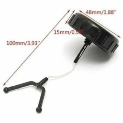 NAXUNNN 2 Pcs Bouchon D'huile Essence Remplissage D'Huile/Casquette, Bouchons Pour Réservoir à Huile/Bouchon D'Essence Carburant Pour Tronçonneuse Stihl MS170 /180/017/ 018 -Tronçonneuse et accessoire Soldes 2022 66160436 3