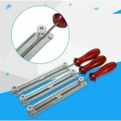 JOORRT Outils D'affûtage Trousse De Classement De Tronçonneuse, Tronçonneuse Scie à Chaîne Et Kits D'affûtage Avec Outil De Support En Bois 4.0mm / 4.8mm / 5.5mm Pour L'affûtage Des Lames De Scies à Chaîne(4MM) -Tronçonneuse et accessoire Soldes 2022 66165081 2