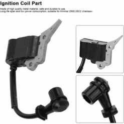 Tondeuse De Partie De Bobine D'allumage Pour Tronçonneuse 2500 25CC, Accessoire De Rechange Pour Outils électriques De Jardin -Adélala -Tronçonneuse et accessoire Soldes 2022 66379699 4
