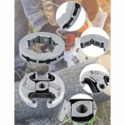 Accessoires De Tronçonneuse 340 345 346Xp 350 351 353 445 450 E Kit D'Embrayage Dksfjkl -Tronçonneuse et accessoire Soldes 2022 66744620 4