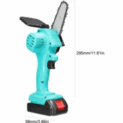 TANCYCO Scies D'élagage électriques à Batterie Au Lithium Rechargeable 21 V 4 Pouces Petit Moteur De Brosse De Tronçonneuse à Fendre Le Bois Outil électrique à Une Main Pour Le Travail Du Bois (Violet) -Tronçonneuse et accessoire Soldes 2022 67144849 5