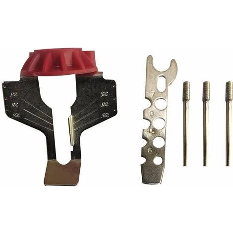 LIFCAUSAL 5 PCS Fer Affûteur De Tronçonneuse Meule Clé Kit Perceuse Affûteuse Électrique Meuleuse Polit Scie Chaînes Outil De Forage Accessoires Ensemble Rouge 3 LIFCAUSAL 5 PCS Fer Affûteur De Tronçonneuse Meule Clé Kit Perceuse Affûteuse Électrique Meuleuse Polit Scie Chaînes Outil De Forage Accessoires Ensemble Rouge