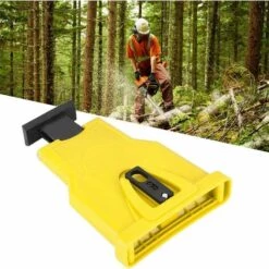 ENLENK Affûteur De Chaîne Affûteur De Vitesse De Tronçonneuse électrique Affûteur De Chaîne Outil De Travail Du Bois Outil D'affûtage Rapide (jaune) -Tronçonneuse et accessoire Soldes 2022 67684996 4