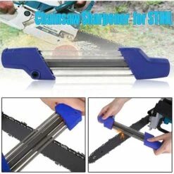 FLYME Affûteur De Tronçonneuse Affûteur De Chaîne Affûteur Manuel De Tronçonneuse Affûteur Rapide Convient Pour L'affûtage -Tronçonneuse et accessoire Soldes 2022 67806523 4