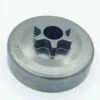 FLYME Pignon De Tambour D'embrayage 6T 3/8 Pour Tronçonneuse Partner 350 351 352 370 371 390 420 - Corps Unique - Type 6 Dents - Pas De 3/8