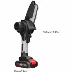 LIFCAUSAL Scies D'élagage électriques Portables 21V 4 Pouces Petit Moteur De Brosse De Tronçonneuse à Fendre Le Bois Outil De Travail Du Bois à Une Main Pour Jardin Verger Modèles Noirs Et Gris Avec Une Batterie Et Une Charge 8 LIFCAUSAL Scies D'élagage électriques Portables 21V 4 Pouces Petit Moteur De Brosse De Tronçonneuse à Fendre Le Bois Outil De Travail Du Bois à Une Main Pour Jardin Verger Modèles Noirs Et Gris Avec Une Batterie Et Une Charge -Tronçonneuse et accessoire Soldes 2022 67837726 2