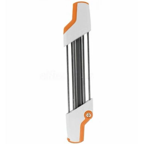 LIFCAUSAL Affûteur De Chaîne De Tronçonneuse 2 En 1 Outils De Meuleuse D'affûtage Facile Pour STIHL, Lime Et Jauge De Profondeur Dans Un Seul Outil Ergonomique (blanc Et Orange) 4,0 Mm 3 LIFCAUSAL Affûteur De Chaîne De Tronçonneuse 2 En 1 Outils De Meuleuse D'affûtage Facile Pour STIHL, Lime Et Jauge De Profondeur Dans Un Seul Outil Ergonomique (blanc Et Orange) 4,0 Mm