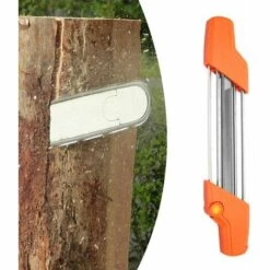 LIFCAUSAL Affûteur De Chaîne De Tronçonneuse 2 En 1 Outils De Meuleuse D'affûtage Facile Pour STIHL, Lime Et Jauge De Profondeur Dans Un Seul Outil Ergonomique (orange) 4,8 Mm -Tronçonneuse et accessoire Soldes 2022 67837952 3