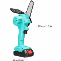QERSTA Scies à élaguer électriques à Batterie Au Lithium Rechargeable 21V 4 Pouces Petit Moteur De Brosse De Tronçonneuse à Fendre Le Bois Outil électrique à Une Main Pour Le Travail Du Bois (Vert) 11 QERSTA Scies à élaguer électriques à Batterie Au Lithium Rechargeable 21V 4 Pouces Petit Moteur De Brosse De Tronçonneuse à Fendre Le Bois Outil électrique à Une Main Pour Le Travail Du Bois (Vert) -Tronçonneuse et accessoire Soldes 2022 67962889 5