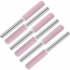 GRID COOL Aiguiseurs De Tronçonneuse Burr 4 Mm En Diamant Pour Affûter Et Affûter Les Tronçonneuses，，Lot De 6
