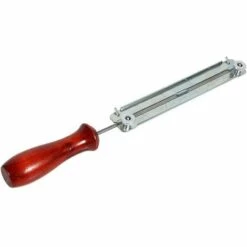 Cisea Trousse D'affûteuse Pour Tronçonneuse, Lime Et Guide De Chaîne, Poignée En Bois(4mm)，