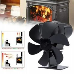 Tronçonneuse à Batterie Mini Scie à Chaîne électroportative ONEVAN , Mini Tronçonneuse électrique Avec 2*batteires, 2*chaines Et 1*guides + Ventilateur De Poêle à 6 Lames Avec Thermometre -Tronçonneuse et accessoire Soldes 2022 68155460 5