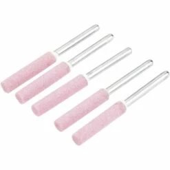 LLOVE Lot De 5 Limes D'affûtage Pour Polissage De Tronçonneuse ,Tête De Polissage De Meulage En Diamant De 4,8 Mm -Tronçonneuse et accessoire Soldes 2022 68309346 5