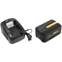 Tronçonneuse Sans Fil à Batterie, 40 V, Guide 12 Pouces, GT ELEC + Batterie 4 Ah + Chargeur -Tronçonneuse et accessoire Soldes 2022 8846561 5