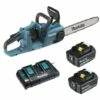 Tronçonneuse 36V (2x18V) 35 Cm DUC353 + 2 Batt 5Ah DUC353PT2 MAKITA -Tronçonneuse et accessoire Soldes 2022 8914399 1