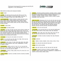 JARDIAFFAIRES Chaîne Pro 40cm Pour Tronçonneuse 3/8-050-1,3mm-56 Entraineurs = 91-56E 5 JARDIAFFAIRES Chaîne Pro 40cm Pour Tronçonneuse 3/8-050-1,3mm-56 Entraineurs = 91-56E -Tronçonneuse et accessoire Soldes 2022 978638 2